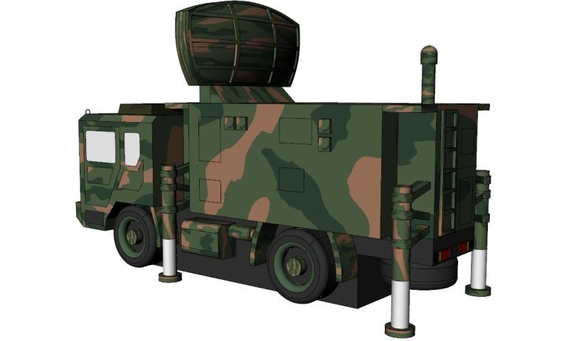 防城港军用导弹车